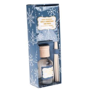 Set cadou difuzor parfumat Crăciun și zăpadă +plic parfumat, 8, 4 x 24, 6 x 6, 2 cm imagine