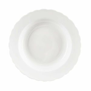 Farfurie adâncă Orion MONA din porțelan, valuri, diam. 24 cm imagine