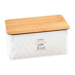 Kesper 1804563 Tavă pentru pâine cu placă detăiat, 32, 5 x 15 x 21 cm imagine