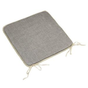 Pernă de scaun Bellatex LADA netedă Uni gri-maroniu, 40 x 40 cm imagine