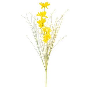 Flori de câmp artificiale 50 cm, galbene imagine