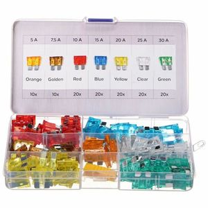 Set de siguranțe auto Sixtol Mechanic Fuse Set 1, 5-30A, 120 buc. imagine