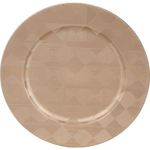 Suport farfurie mat Golden Square, 33 cm imagine
