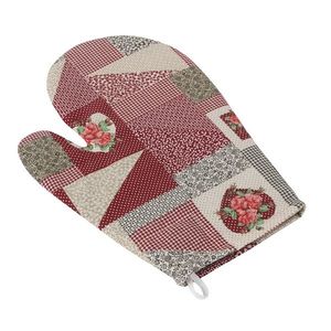 Mănușă Bellatex EMA Patchwork bordó, 18 x 28 cm imagine