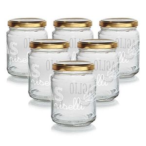 Borcan de conservare Cerve Cooking cu capacEASY WHITE 200 ml, 6 buc. imagine