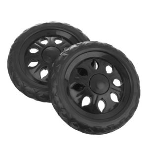 Roată de rezervă Orion pentru geanta de cumpărături Style și Floare neagră, 2 buc imagine