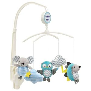 Baby Mix Arici Șoarece și Bufniță Carusel, diametru 35 cm imagine