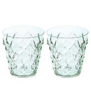 Set 2 cupe Koziol CRYSTAL, verde imagine