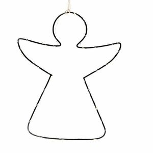Decorațiune suspendată de Crăciun LED Înger, 23, 8 x 30 cm imagine