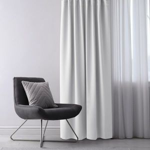Restilo Draperie Blackout EYELETS albă, 140 x 245 cm, alb imagine