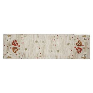 Traversă de masă Crăciun Xmas hearts, 40 x 140 cm, 40 x 140 cm imagine