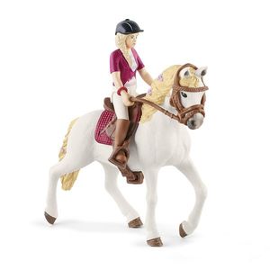 Figurină Schleich 42540 Sofia, cu articulațiimobile și cal, 15 cm imagine