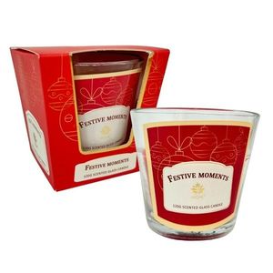 Lumânare în sticlă Arome, Festive Moments, 120 g imagine