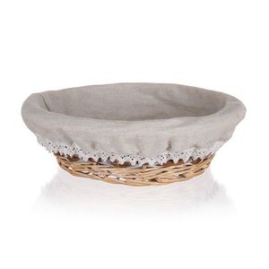 Coș împletit Home Decor Duo, 25 x 8 cm imagine