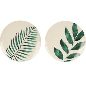 Farfurie de porțelan Leaf, diametru 27 cm imagine