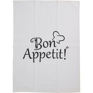 Prosop de bucătărie alb, 45 x 70 cm, set de 2 buc., alb imagine