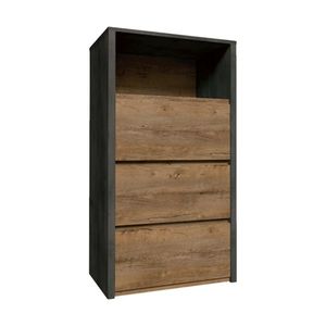 Comoda de sertare MONTANA KS3, gri imagine