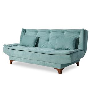 Canapea pat Kelebek Sea Green, verde deschis imagine
