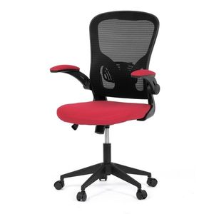 Autronic KA-V317 RED Scaun de birou, roșu imagine