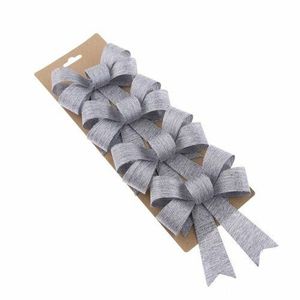 Set de fundițe decorative argintii, 10 x 13 cm, 4buc imagine