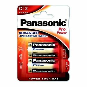 Set de baterii Panasonic LR14PPG/2BP Pro PowerGold, 2 buc imagine