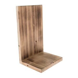 Raft din lemn maro, 14 x 27 x 16 cm imagine
