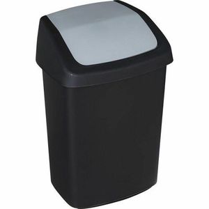 Coș de gunoi Curver Swing 10 L, negru, negru, 10 l imagine