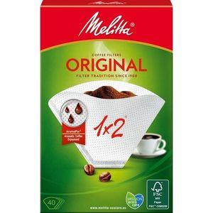 Filtre de cafea Melitta Original 1x2, 40 buc. imagine