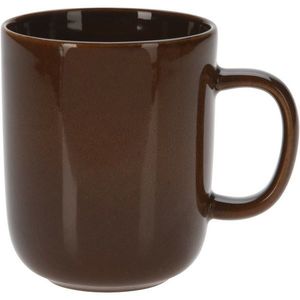 Cană din ceramică EH DARK 350 ml, maro imagine