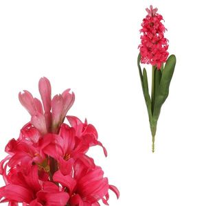 Zambilă artificială roz, 44 cm imagine