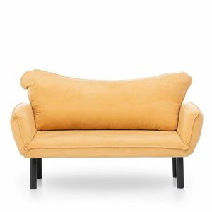 Canapea pat Chatto Mustard, galben imagine