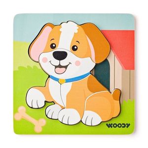 Woody Puzzle Baby Dog imagine
