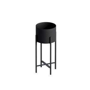 Suport metalic pentru flori GED-026, Mono negru, negru imagine