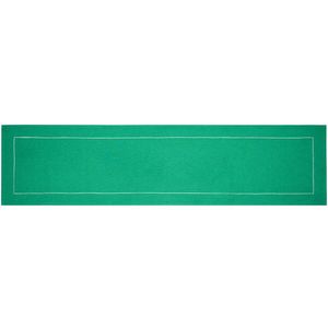 Traversă de masă Heda verde, 33 x 130 cm imagine