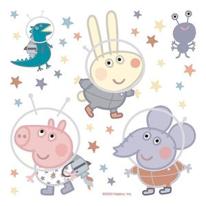 Decorațiune autocolantă Peppa pig Space, 30 x 30 cm imagine