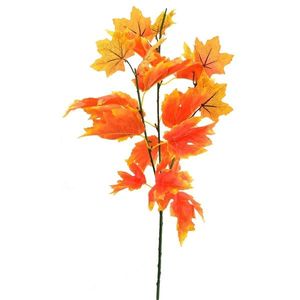 Ramură decorativă de toamnă Maple, 60 x 25 cm imagine