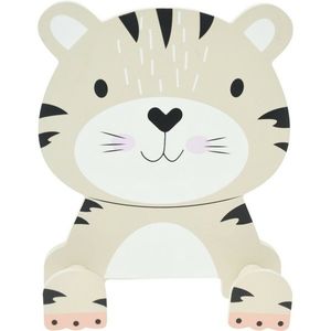 Cârlig pentru copii Hatu Tigru, 14 x 17 x 4, 5 cm, MDF imagine