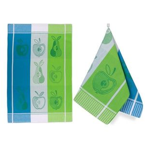 Proso de bucătărie Bellatex Fructe albastru, verde, 50 x 70 cm imagine