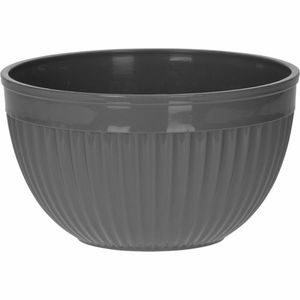 Bol din plastic cu dungi, 2 l, gri, gri imagine