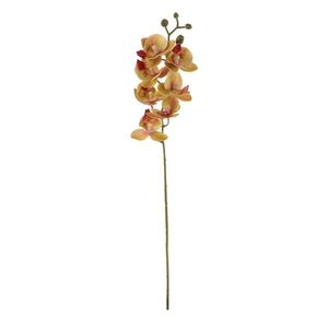 Floare artificială Orhidee roz închis , 10 x 10 x63 cm imagine