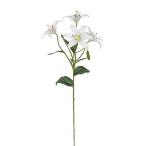 Crin artificial alb, 60 cm imagine
