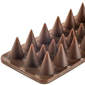 Set de 4 bucăți de țepușe pentru păsări, plastic maro, 50 x 4, 5 cm imagine