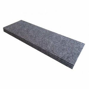 Covoraș pentru scări Quick step, dreptunghi, gri, 24 x 65 cm, gri imagine