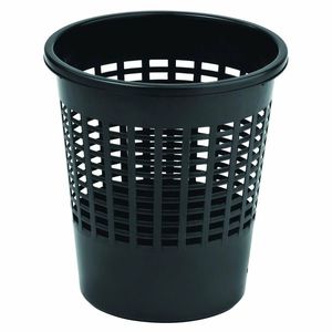 Coș de gunoi pentru hârtie Curver Luna, 11 l, negru imagine