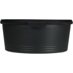 Set de caserole din plastic EH 3 buc, antracit, antracit imagine