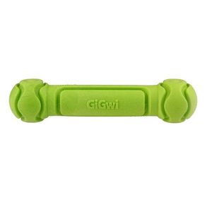 GiGwi Dumbbell pentru câini Foamer Dumbbell verde, 21 x 5 x 4 cm imagine