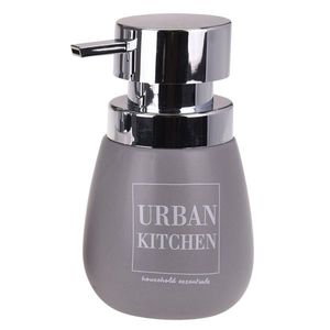 Dozator săpun lichid Urban kitchen, gri imagine