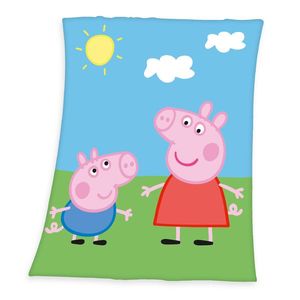 Pătură de copii Purcelușul Peppa, 130 x 160 cm imagine