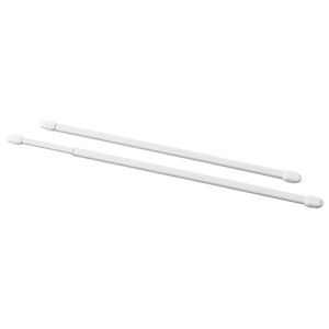 Bară de susținere albă plată, 2 buc. , 50 - 65 cm imagine