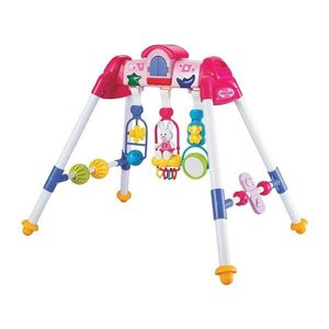 Baby Mix Baby play trapez De Lux roz, 40 x 55 cm imagine